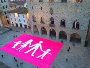 La Manif Pour Tous Italia. Bandiera 3