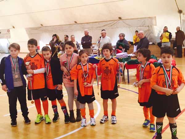 UNDER 8 E 12 BRILLANO AL TORNEO “LA BEFANA SOTTO LA TORRE”