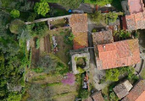 La torre di Collodi Castello vista dall’alto