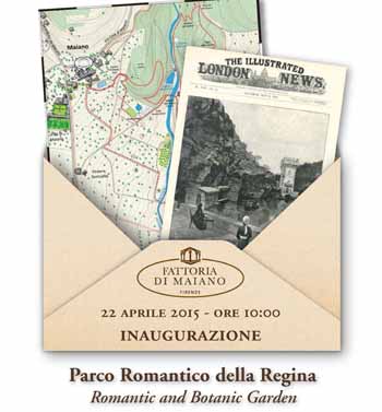 PROSSIMA APERTURA DEL “PARCO ROMANTICO DELLA REGINA”