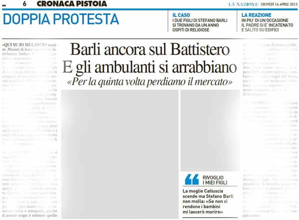 «CONIUGI BARLI, ORA BASTA!»