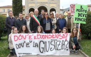 Alla manifestazione di Barga