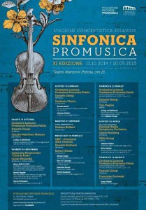 ProMusica stagione concertistica sinfonica 2014-2015