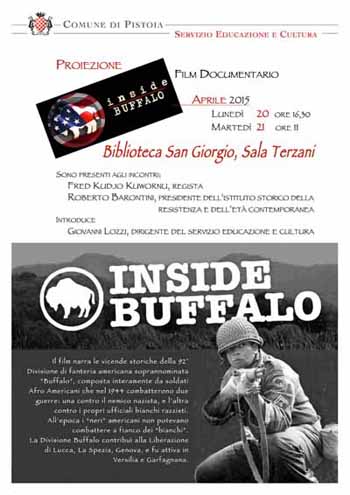 “INSIDE BUFFALO” ALLA SALA TERZANI