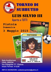 Subbuteo. Locandina Luis Silvio III