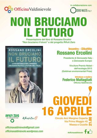 «NON BRUCIAMO IL FUTURO»