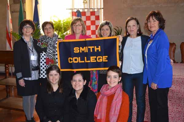 UNA DELEGAZIONE DELLO “SMITH COLLEGE” A PISTOIA