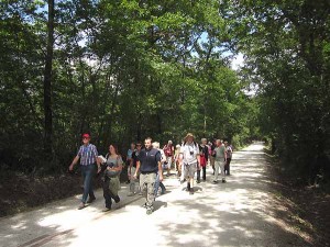 Percorso a Le Morette, visita guidata [foto Enrico Zarri]