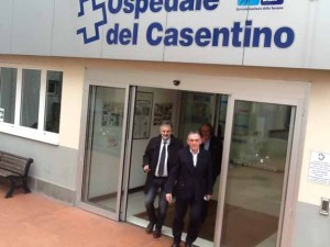 Rossi e Ceccarelli all’ospedale di Bibbiena