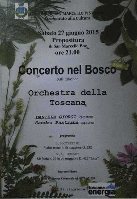 “CONCERTO NEL BOSCO”… IN CHIESA