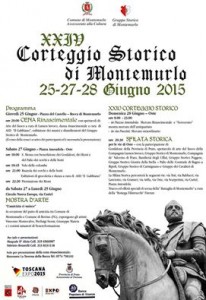 Il programma del "Corteggio Storico"