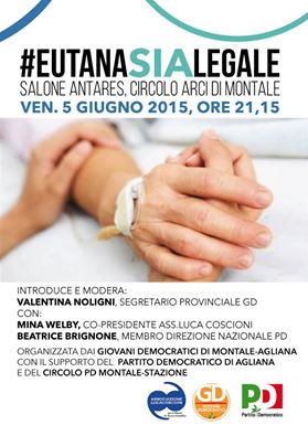 EUTANASIA LEGALE, INCONTRO A MONTALE