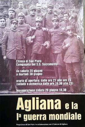 “AGLIANA E LA PRIMA GUERRA MONDIALE”