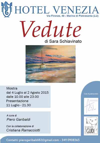 SARA SCHIAVINATO E LE SUE “VEDUTE”