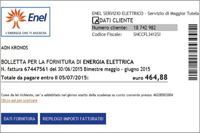 ENEL: ATTENZIONE ALLE MAIL-TRUFFA