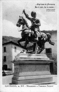 Il monumento a Francesco Ferrucci