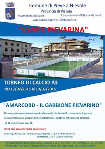 “AMARCORD. IL GABBIONE PIEVARINO”