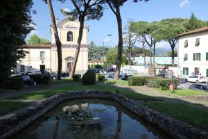 Piazza del Carmine  a Pistoia