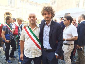 Riccardo Vespasiani, Vicesindaco di Piteglio a Roma con l’on. Fanucci