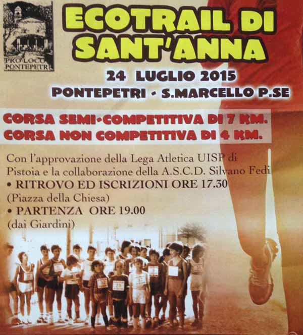 ECOTRAIL DI SANT’ANNA