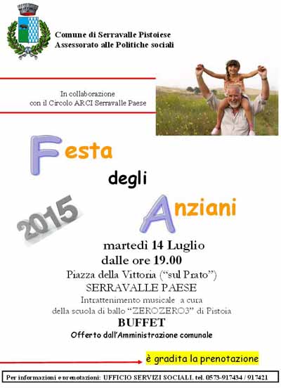 TORNA LA FESTA DEGLI ANZIANI