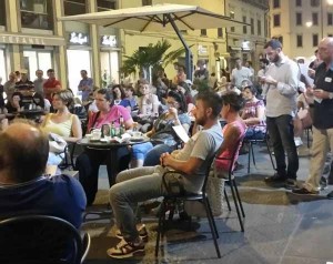 Il pubblico presente al dibattito