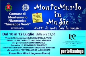 La locandina di Montemurlo in music