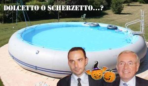 Tuci-Bertinelli e la piscina di Halloween