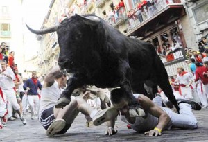 San Firmio, tori di Pamplona