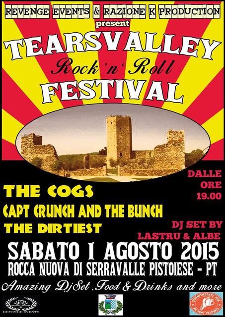 SERRAVALLE, ALLA ROCCA IL FESTIVAL “TEARSVALLEY”