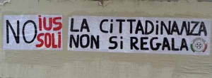 Gli striscioni di CasaPound