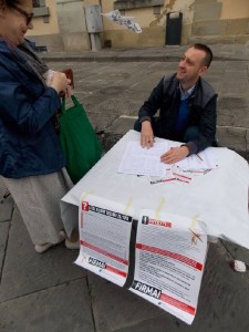 Massimiliano Sforzi a Pistoia [Foto L.Cristofani]