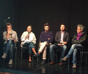 Un momento della presentazione della nuova stagione teatrale