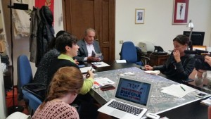 La conferenza stampa di presentazione del percorso