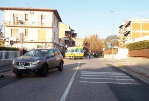 Il luogo dell’incidente a Montemurlo