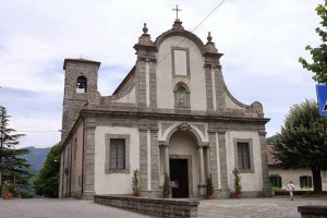 La chiesa di Treppio