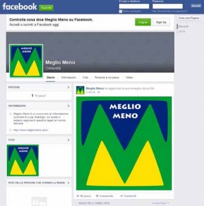 Meglio Meno su facebook