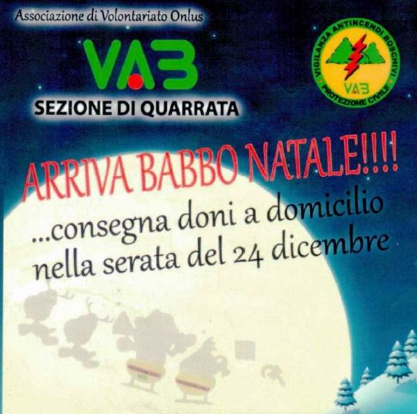 natale a quarrata. LA VAB A CASA DEI BAMBINI BUONI