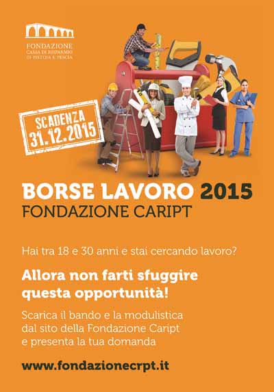 BORSE LAVORO 2015, CONTRATTI A TEMPO INDETERMINATO GRAZIE ALLA CARIPT