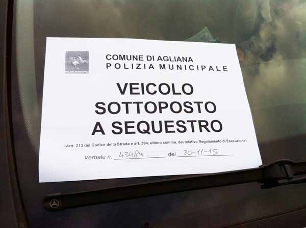 sicurezza stradale agliana. CONTINUANO I CONTROLLI DELLA POLIZIA MUNICIPALE