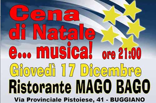 CENA DI NATALE DEL MOVIMENTO 5 STELLE