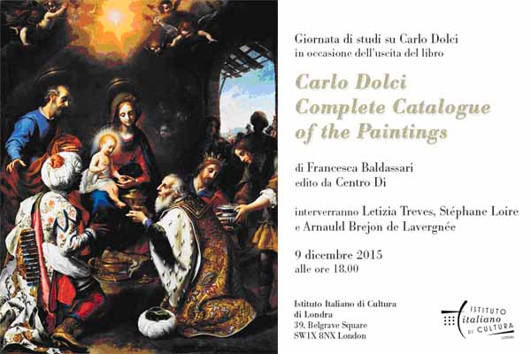 A LONDRA UN CONVEGNO SUL PITTORE FIORENTINO CARLO DOLCI