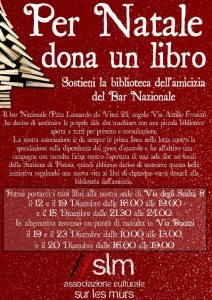 Raccolta libri per la "biblioteca dell'amicizia"