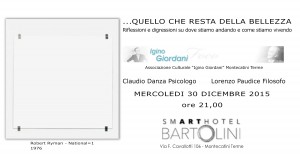 Manifesto evento mercoledì 30 dicembre 2015