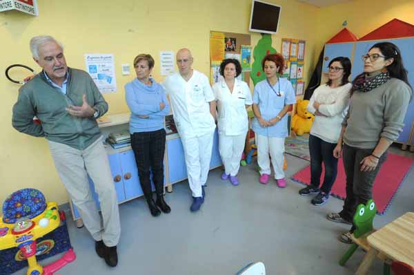 OSPEDALE SAN JACOPO, NUOVA SALA GIOCHI IN PEDIATRIA