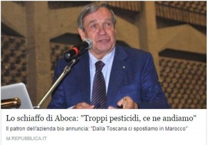 Aboca delocalizza in Marocco, Repubblica 30/11/2015