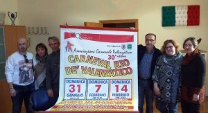 La presentazione dell'edizione 2016 del Carnevale a Valenzatico e Catena