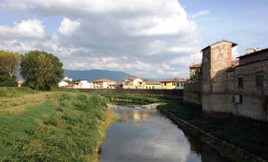 Bisenzio Campi B. da Ponte Rocca Strozzi a monte