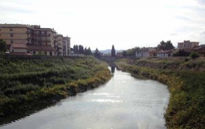 Bisenzio Campi B. da Ponte Rocca Strozzi a valle