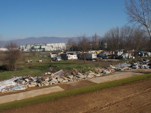 Campo di volo: rifiuti sul Brusigliano